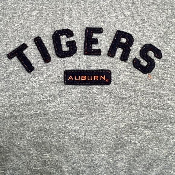 Under Armour Auburn Tigers Grey Unisex Hoodie Size Large - Picture 3 of 10